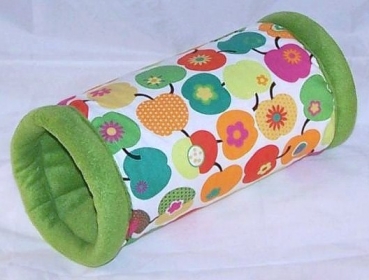 Flauschige Kuschelrolle XL für Meerschweinchen - Handmade mit Liebe